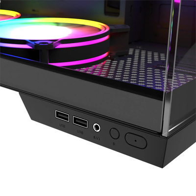 Gamingowy MODECOM Volcano Panorama APEX 7F Tower AMD Ryzen 5 5600 3,5 GHz / 16 GB / 960 SSD / Win 11 + Nvidia GeForce RTX 5060 Ti [8 GB]