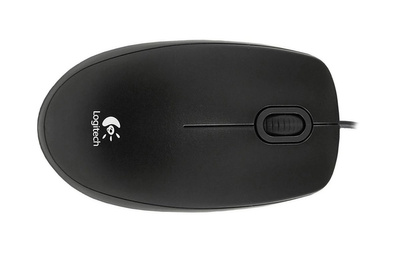 Mysz optyczna przewodowa Logitech B100 (USB)