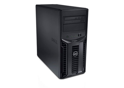 Dell PowerEdge T110 II Xeon E3-1220 3,1 GHz / 8 GB / 2 x 120 SSD + kontroler H200 / DVD