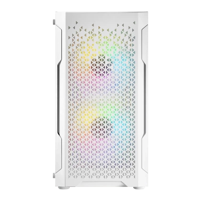 Nowy gamingowy Logic Aramis biały ARGB MINI AMD Ryzen 5 4500 3,6 GHz / 16 GB / 960 SSD / Win 11 + Nvidia RTX 3050 [6 GB]