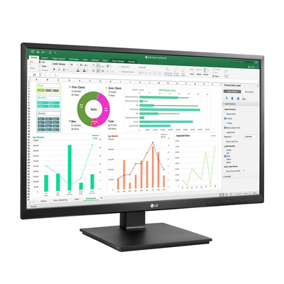 LG 24BN550Y-B z głośnikami / Klasa A-