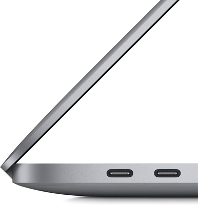 Apple MacBook Pro 16 i7 9750H (9-gen.) 2,6 GHz / 16 GB / 512 SSD / 16'' szary / MacOS + Radeon Pro 5300M / Klasa A-