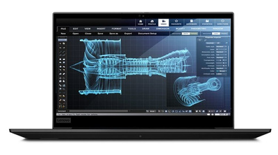 Lenovo ThinkPad P1 Gen 2 Core i7 9850H (9-gen.) 2,6 GHz / 8 GB / 960 SSD / 15,6" UHD 4K / Win 11 Pro + Nvidia Quadro T2000