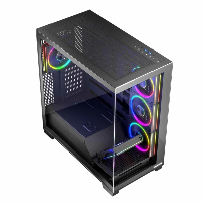 Gamingowy MODECOM Volcano Stellar ARGB MIDI 5F Tower AMD Ryzen 5 5600 3,5 GHz / 16 GB / 480 SSD / Win 11 + Nvidia GeForce RTX 5060 [8 GB]